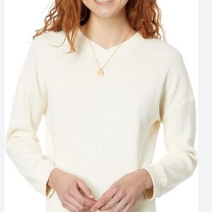 Madewell Boxy Waffle Tshirt